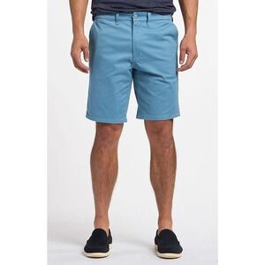 Joes Jeans Brixton Mens Chino Shorts Light Blue Cotton Blend Stretch Casual